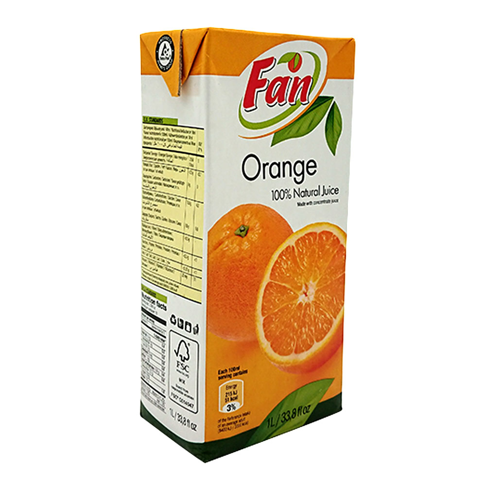 fan orange juice