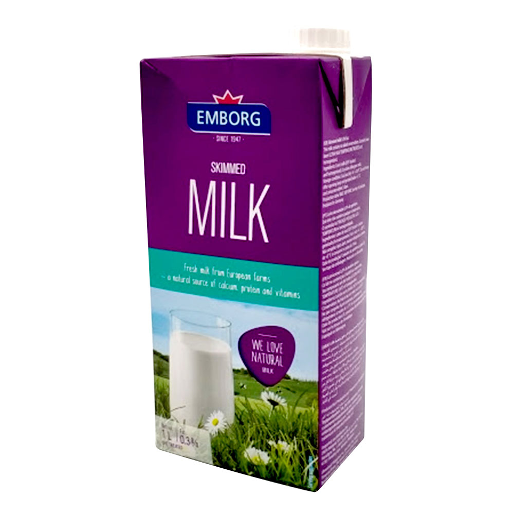 Embrg mlk skim 1l/12 (5704025012325)