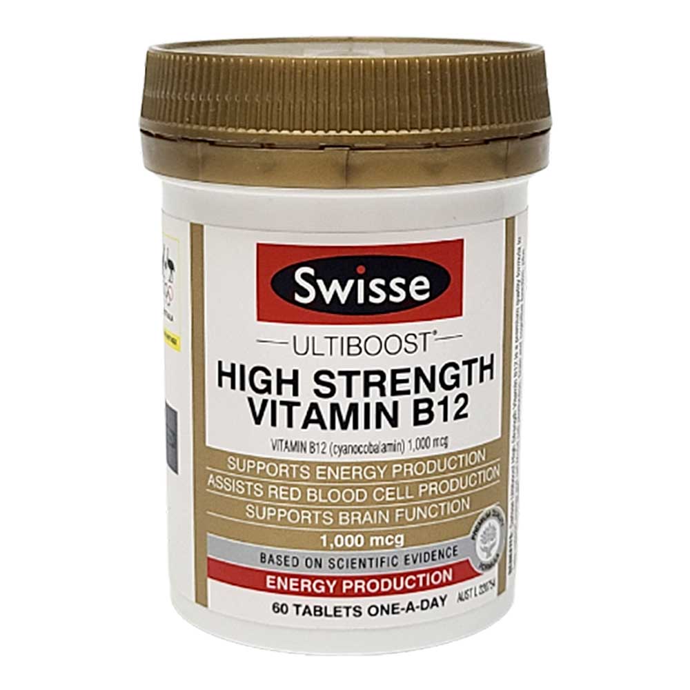 SWISSE HIGH STRENGTH VITAMIN B12 (AUSTRALIA PRODUCT)